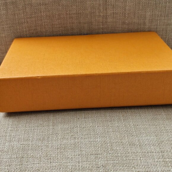 Louis Vuitton Empy Box Yellow Storage Box Authentic LV 8 X 5 inches - Picture 7 of 8